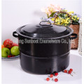 Sunboat 21qt Enamel Stock Pot Enamel Cooking Pot Enamel Steamer